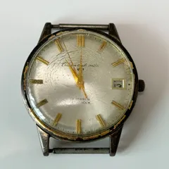 CITIZEN ☆☆☆19６０年代名機 シチズン AUTODATER ROOKIE 19石 自動巻紳士腕時計　極珍美品