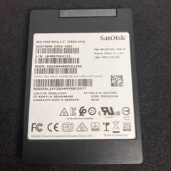 SanDisk SSD X600 SATA 2.5" 256GB OPAL | SD9TB8W256G1001 | sandisk【358】のサムネイル