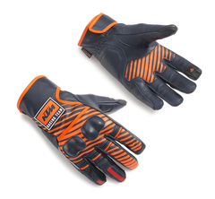 KTM SPEED RACING TEAM RACING GLOVES  最高品質のレザー製モーターサイクルレーシンググローブ バイク用グローブ　タッチスクリーン対応  手の甲、指と指関節のプロテクター 通気性のあり
