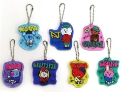 【中古】雑貨 全7種セット オリジナルアクリルキーホルダー 「BT21」 ファミリーマート限定
