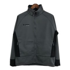 Columbia コロンビア VERTEX ソフトシェルジャケット アウトドア グレー(メンズ L)中古 古着 U3112