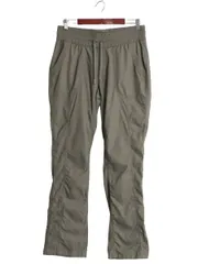 【お得なクーポン配布中!】 US企画 ノースフェイス アフロディーテ パンツ レディース L / 古着 The North Face アウトドア ストレッチ ストレート イージーパンツ 緑