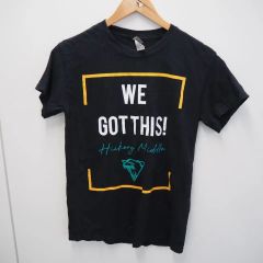 (アメリカ古着)ギルダン GILDAN "WE GOT THIS!"ロゴ Tシャツ S