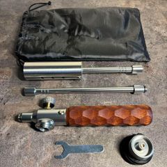 ガストーチ　ガストーチバーナー　ジェットバーナー　キャンプ 　焚き火　シルバー