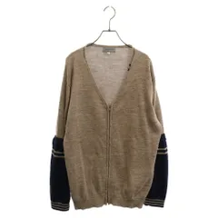 Yohji Yamamoto POUR HOMME (ヨウジヤマモト プールオム) 06AW ジップアップウールカーディガン ベージュ HB-K25-181のサムネイル