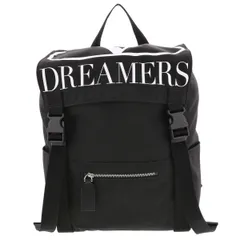 【中古】 VALENTINO （ヴァレンティノ） V DREAMERS ﾅｲﾛﾝ ﾊﾞｯｸﾊﾟｯｸ バッグ リュックサック/デイパック  Vﾛｺﾞ Blackのサムネイル