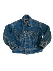 【Size110】80s Lee PATD-153438 USA製  デニムジャケット ヴィンテージ