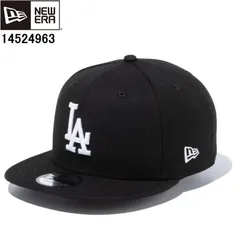 NEW ERA ニューエラ 14524963 9FIFTY ロサンゼルス・ドジャース ブラック×ホワイト ニューエラキャップ 調整可能 キャップ 帽子 ニューエラ 14524963 ロサンゼルスドジャース ベースボールキャップ ニューエラキャップ キャップ新品