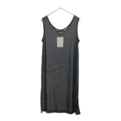 未使用 アツロウタヤマ ノースリーブ インナー ワンピース USA4 ブラック ATSURO TAYAMA レディース 古着 【240525】 メール便可