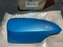 ☆ 各カラー対応OK 新品未使用 VITZ ヴィッツ KSP130 NSP130 NCP131 純正 左ドア ミラーカバー クリアブルークリスタルシャイン 8Y3