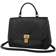 ルイ・ヴィトン Louis Vuitton マリニャン 2WAY ショルダーバッグ ハンドバッグ モノグラムアンプラント ノワール M44544 レディース 【中古】