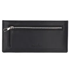 ☆ ブラック ☆ LIZDAYS 薄型長財布 LIZDAYS リズデイズ 長財布 薄い 財布 スリム財布 フォレット ミニ財布 小銭入れ 薄型 超薄型 スリム 軽い カードケース スキミング防止 軽量 マチ スキミング おしゃれ