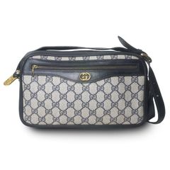 OLD Gucci ハーフムーン財布（茶GG) (GH-034C) - メルカリ