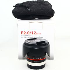 Samyang サムヤン 12mm F2.0 NCS CS フジフイルムX ブラック