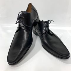 ★-5 LOUIS VUITTON ルイヴィトン ビジネスシューズ 仕事用 ローファー 革靴 ワンポイントロゴマーク サイズ7/26cm相当