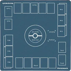 ポケモンカードゲーム フルプレイマット　青　未開封 ポケモンカードゲーム ラバープレイマット フルサイズ 青 - メルカリ