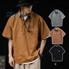 カジュアルシャツ シャツ メンズ 大きいサイズ 涼しい 半袖シャツ サマーシャツ おしゃれ 襟付き 薄手 吸汗速乾 ミリタスポーツウェア アウトドア 無地  vii2z265598