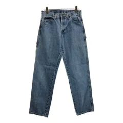 Dickies ディッキーズ ダブルニー ペインターパンツ ブルー(メンズ W32 L34)中古 古着 U6363
