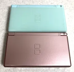 【DH1471】ジャンク DS Lite 2台 本体 セット  USG-001 ピンク グリーン ニンテンドー