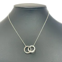 極美品✨️　ティファニー　1837 リング　ネックレス　925 シルバー TIFFANY ティファニー ネックレス 1837 1Pダイヤモンド 925