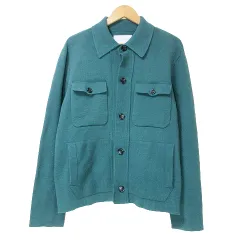 トゥモローランド トリコ TOMORROWLAND tricot 20SS コットンミラノリブ ブルゾン 63-08-01-08503 グリーン M ■SM3 Xのサムネイル