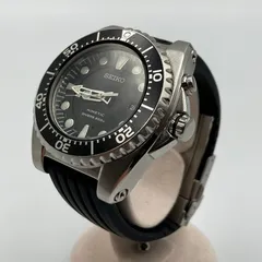 SEIKO SEIKO 5M62-0AY0 キネティックダイバーズ　白文字盤　メンズ 腕時計　セイコー 現状品