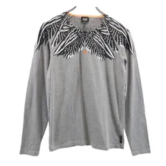 アルマーニジュニア 長袖 Tシャツ 14A165cm グレー系  ARMANI JUNIOR ロンT キッズ 【中古】  【230918】 メール便可