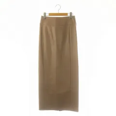 ガリャルダガランテ GALLARDAGALANTE フェイクレザータイトスカート ロング 0 スモークブラウン /ES ■OS