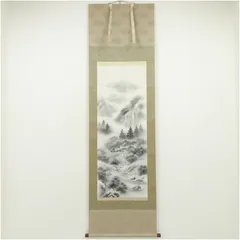 【保管品】掛軸 観嵐『漁翁』中国彩色人物画 絹本 合わせ箱付 掛け軸 廊4-1 保管品】掛軸 観嵐『漁翁』中国彩色人物画 絹本 合わせ箱付
