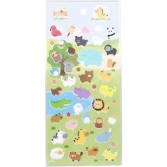 つぶらな瞳の動物園 シートシール 1枚入