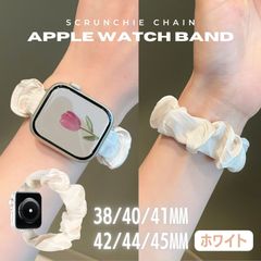 アップルウォッチ Apple Watch シュシュ リボン バンド ベルト レディース 38mm 40mm 41mm 42mm 44mm 45mm