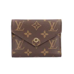 ルイヴィトン ヴィクトリーヌ モノグラム 三つ折り財布 モノグラムキャンバス M62472 ユニセックス  LOUIS VUITTON  中古 ルイヴィトン  ルイ ヴィトン
