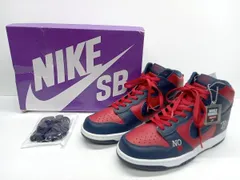NIKE SB DUNK HIGH By Any Means × Supreme 'Red/Navy-White' DN3741-600　ナイキ SB ダンク ハイ × シュプリーム　スニーカー　27cm
