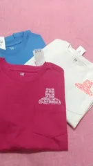 新品　GAP Kids 半袖 Tシャツ サイズ１１０CM（４−５）XS　白シャツ　赤シャツ　青シャツ　幼稚園　保育園　お着替え　夏服