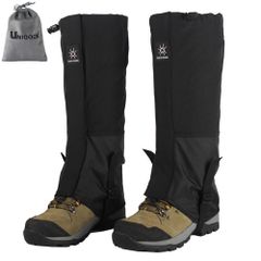 登山用ゲイター 防水 通気 ロングゲイター スパッツ レッグカバー 超軽量 コンパクト 撥水 泥除け 砂よけ 蚊避け 高耐久性 耐摩耗性 通気 アウトドア 雪山 メンズ レーディス 雨雪悪天候対策 男女兼用 装着簡単 収納袋付き