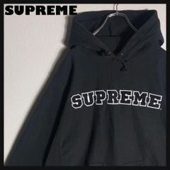 SUPREME プルオーバーパーカー ワンポイントロゴ くすみグリーン L Supreme - SUPREME プルオーバーパーカー ワンポイントロゴ