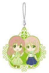 [중고] 스트랩 (캐릭터) 아오야마 블루 마운틴 & 모카 넨 드로이드 플러스 유닛 고무 스트랩 [주문은 토끼입니까??]