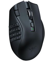 Razer(レイザー) Naga V2 HyperSpeed MMOに最適な多ボタンのワイヤレスゲーミングマウス プログラム可能な19ボタン フリースピンまたはタクタイルスクロールホイール HyperSpeed  ハイパースピード