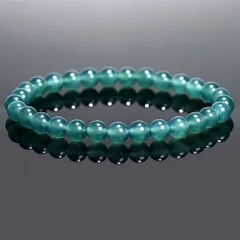  〔K1968-5m〕高品質 透明感 約5mm jadeite グァテマラ翡翠 硬玉 ブレスレット 天然ひすい ジェダイト