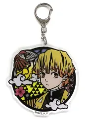 【中古】雑貨 我妻善逸 切り絵シリーズ アクリルキーホルダー 「鬼滅の刃」 ジャンプショップ限定