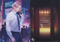 【中古】クリアファイル 至＆万里(開花後) A4クリアファイル2枚セット 「A3!(エースリー)」