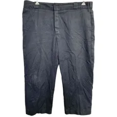 Dickies ワークパンツW42 ディッキーズ ビッグサイズ ブラック 古着卸 アメリカ仕入 2409-87