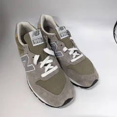 【訳あり】ニューバランス M996GY グレー 【Made in USA 米国直輸入正規品】NEW BALANCE M996 GY Dワイズ 996 スニーカー ランニングシューズ US9.5( 27.5cm )