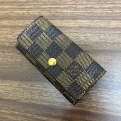 ◎【売り尽くし】LOUIS VUITTON ルイヴィトン ダミエ N62631 ミュルティクレ4 4連キーケース シリアルCT0153