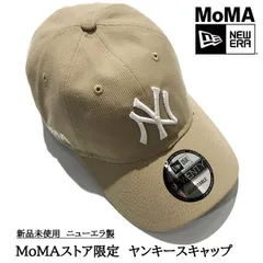 NEW ERA MoMA 美品 美品 MOMA キャップ ニューヨーク メッツ ロゴ刺繍 ウール