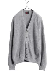 【お得なクーポン配布中!】 70s USA製 アーノルドパーマー アクリル ニット カーディガン メンズ レディース M / ヴィンテージ セーター Arnold Palmer 前開き 羽織り