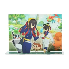 【中古】アクリルスタンド・アクリルパネル キタカミの里 ジオラマアクリルスタンド POKEMON TRAINERS 「ポケットモンスター スカーレット・バイオレット ゼロの秘宝」 ポケモンセンター限定