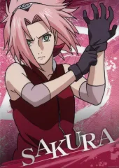 【中古】クリアポスター A3クリアポスター 春野サクラ 「一番くじ NARUTO-ナルト- 疾風伝 繋がる思い」 F賞