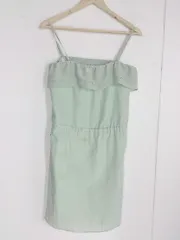 ◇ Apuweiser-riche アプワイザー リッシェ ノースリーブ ミニ キャミソール ワンピース サイズ2 グリーン系 レディース 【中古】 【1002800981267】のサムネイル