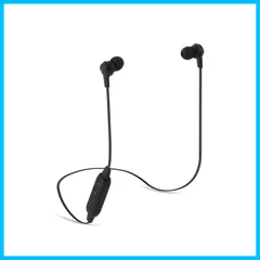 【特価セール】ブラック HPC16シリーズ LBT-HPC16XBK MUSIC FAST マイク付き [1ボタンのみのシンプルな設計] 9.0mmドライバー ワイヤレス イヤホン ブルートゥース Bluetooth エレコム